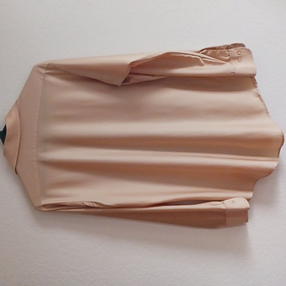 Vintage 70s Van Heusen nylon button down retro shirt - Picture 8 of 11